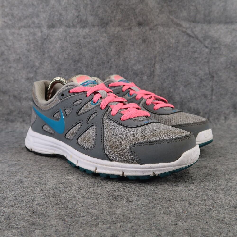 Nike Shoes Womens 8 Athletic Trainers Revolution 2 Sport Active Comfort Run Walk
